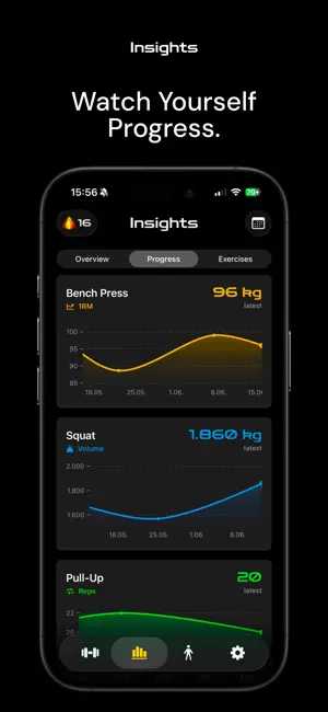 Heave - Gym Tracker Notes Log screenshot 3