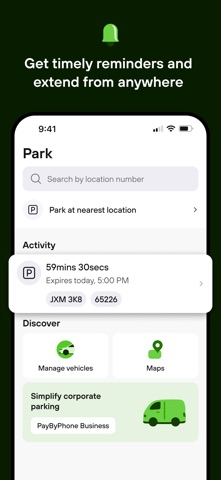 PayByPhone Parking App Store preview screenshot 3