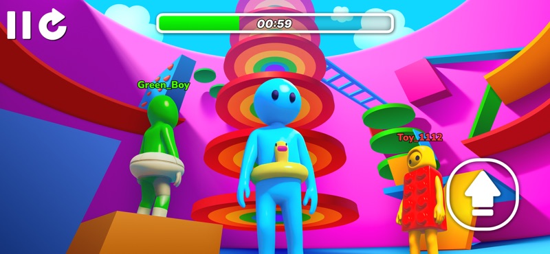 Mega Obby - Parkour Fun Run 3D screenshot 3
