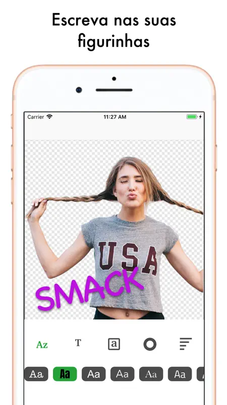 Top Figurinhas WASticker Maker screenshot 2 of 9