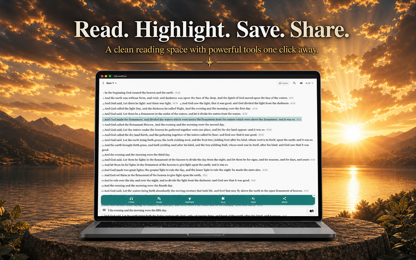 VerseWise: Bible Study & Audio screenshot 23