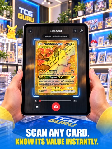 TCG Guru: TCG Card Scanner iPad screenshot