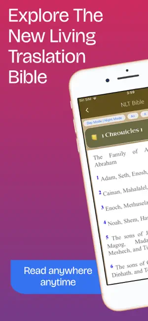 NLT Bible Offline in English screenshot 1