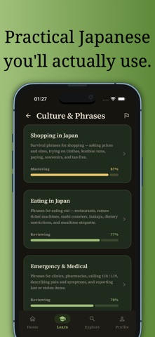 Kitsugo: Learn Japanese Screenshot 7 of 8