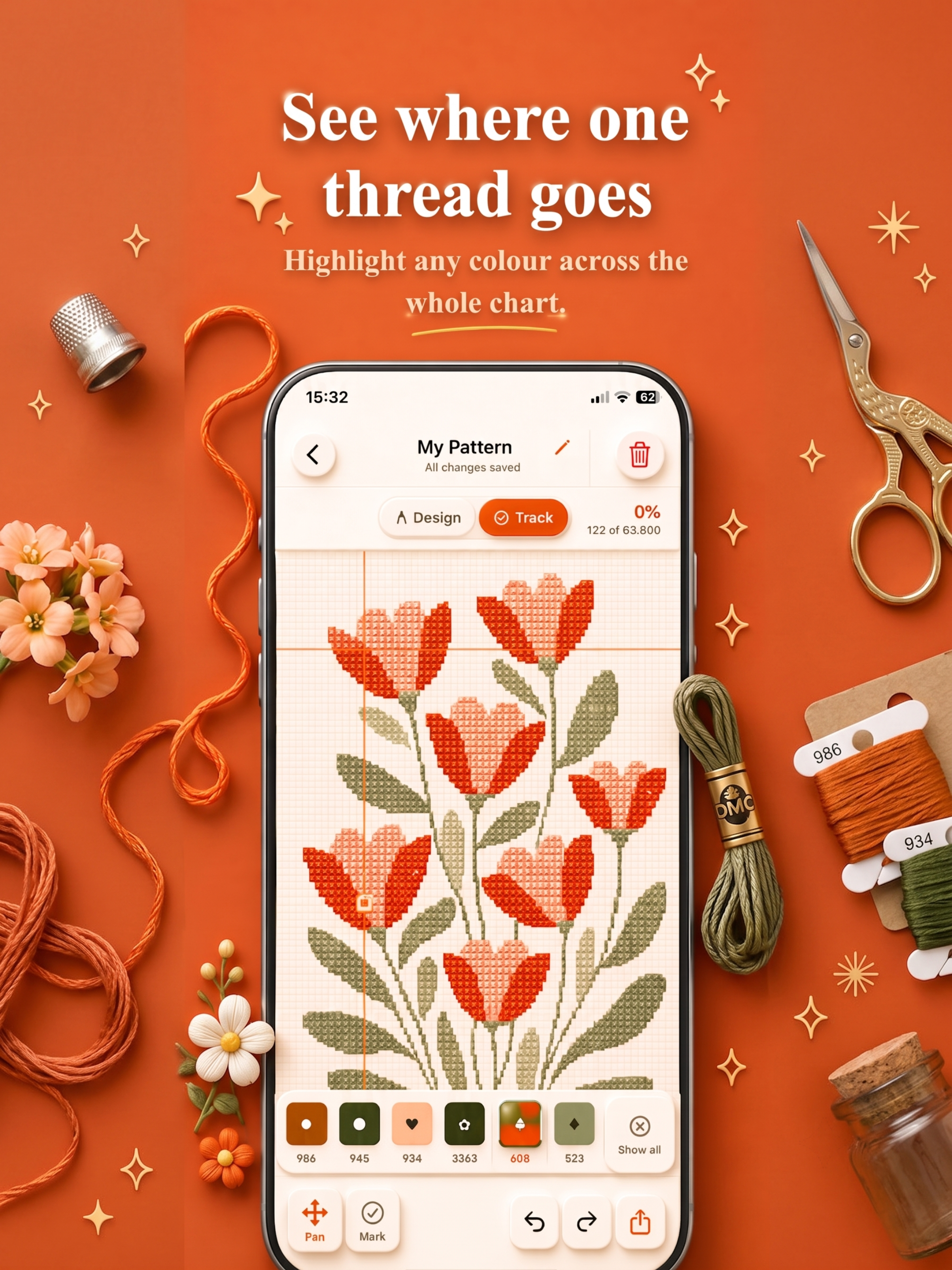 Stitchlines: Cross Stitch App screenshot 8
