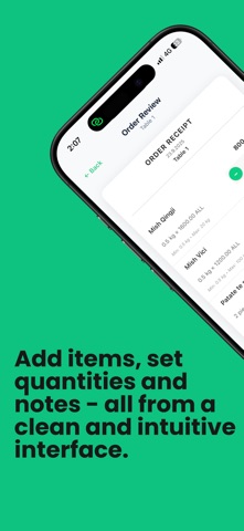 eOrder screenshot