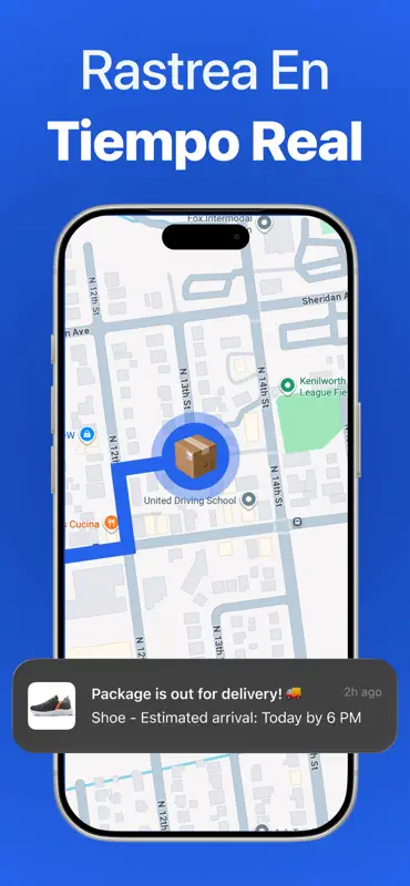 Paxlo；Package Tracker, Parcel screenshot 2 of 6