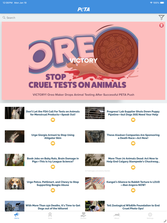 Screenshot #4 pour PETA: Saving Animals Made Easy