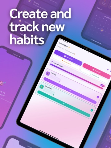 Habity - Habit Tracking iPad screenshot