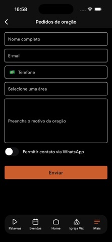 Igreja Vix iPhone screenshot