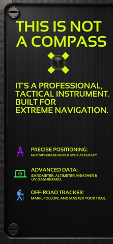 Compass X: GPS Map,Tracker iPhone screenshot