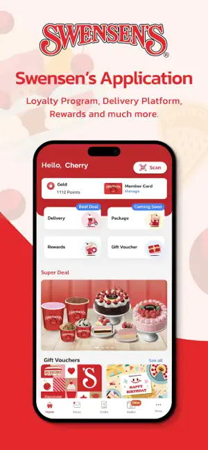 Swensen’s Ice Cream iPhone screenshot 1