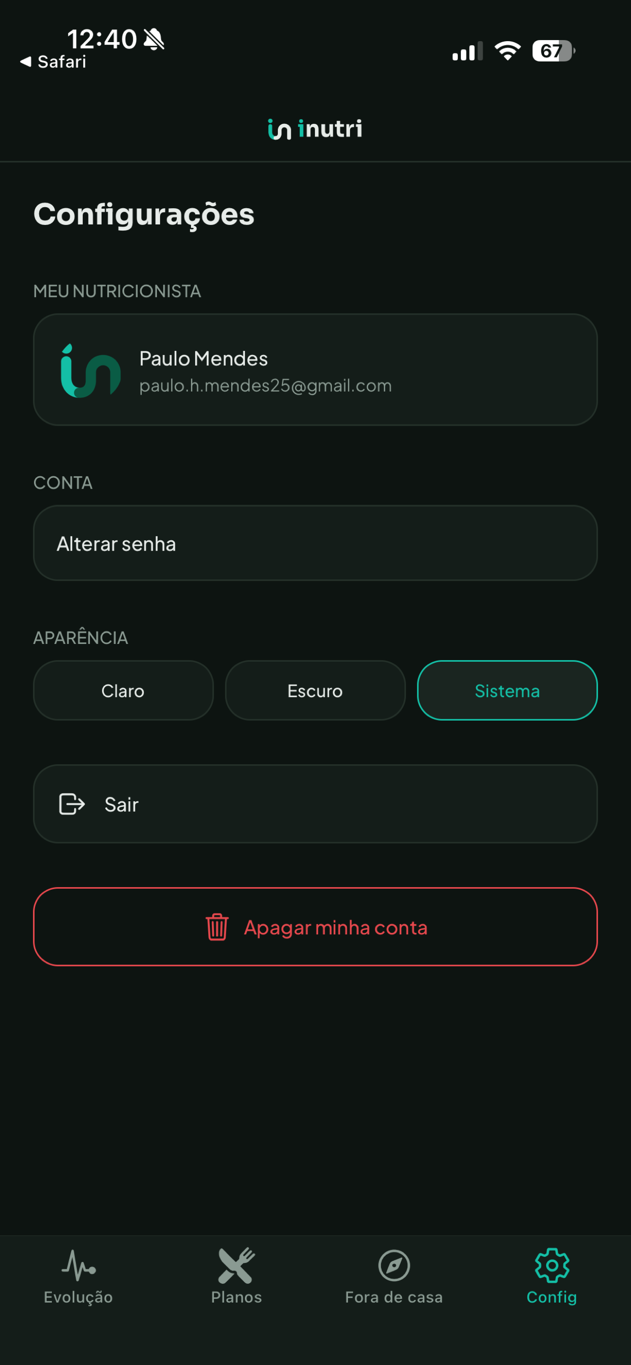 iNutri: Pacientes screenshot 4