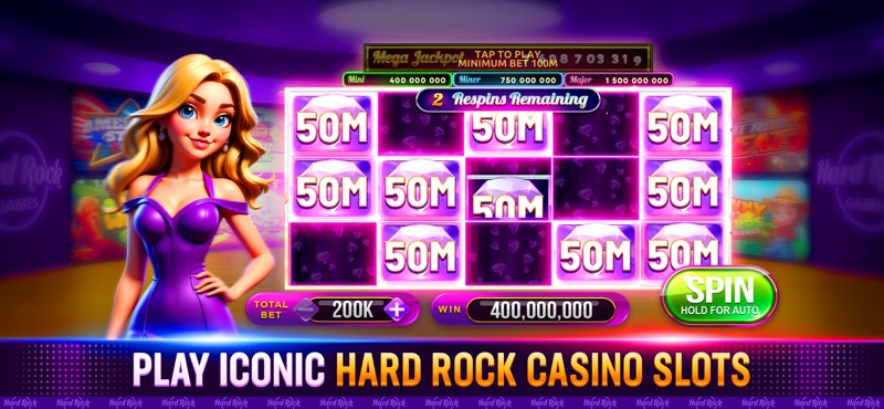 Hard Rock Neverland Casino screenshot 2