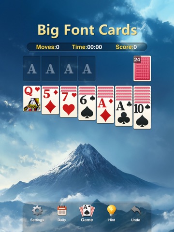 Zen Solitaire - Classic Card iPad screenshot