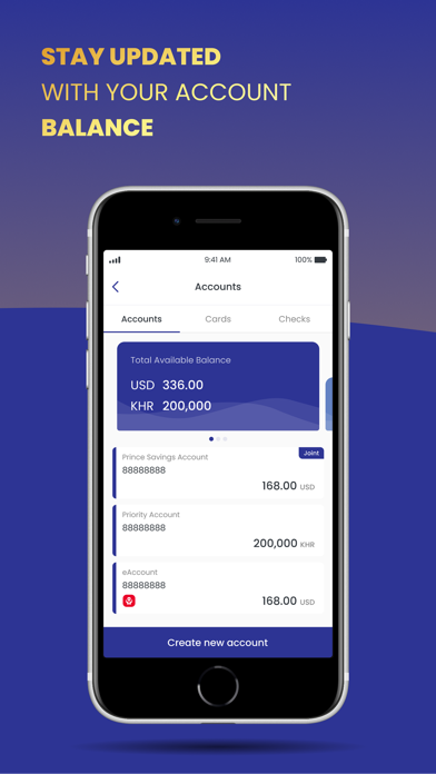 Prince Bank Screenshot