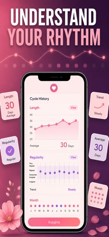 Period Calendar & Cycle iPhone screenshot