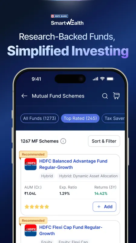 HDFC Bank SmartWealth screenshot 4 of 6
