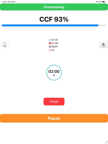 CCF Monitor – CPR Timer iPad screenshot 6