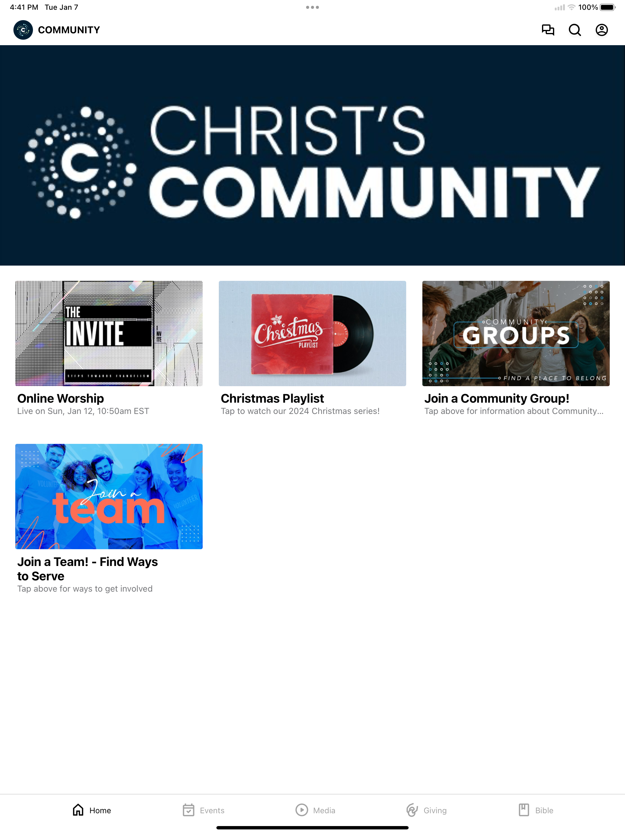 Christ's Community