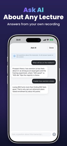 Lecture Recorder AI: Lomel screenshot 4