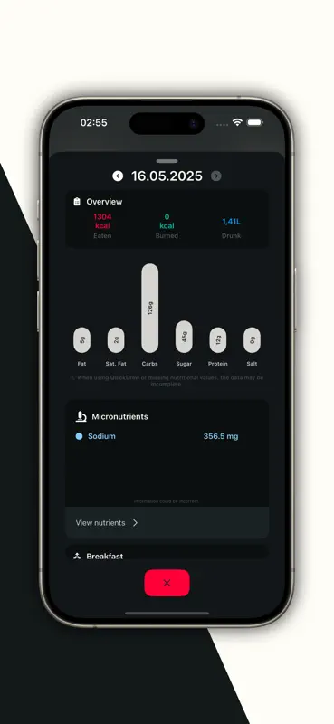 devfour™ calories+ screenshot 8 of 9