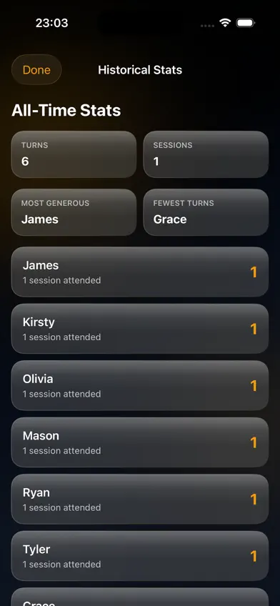 WhoseRound? screenshot 4