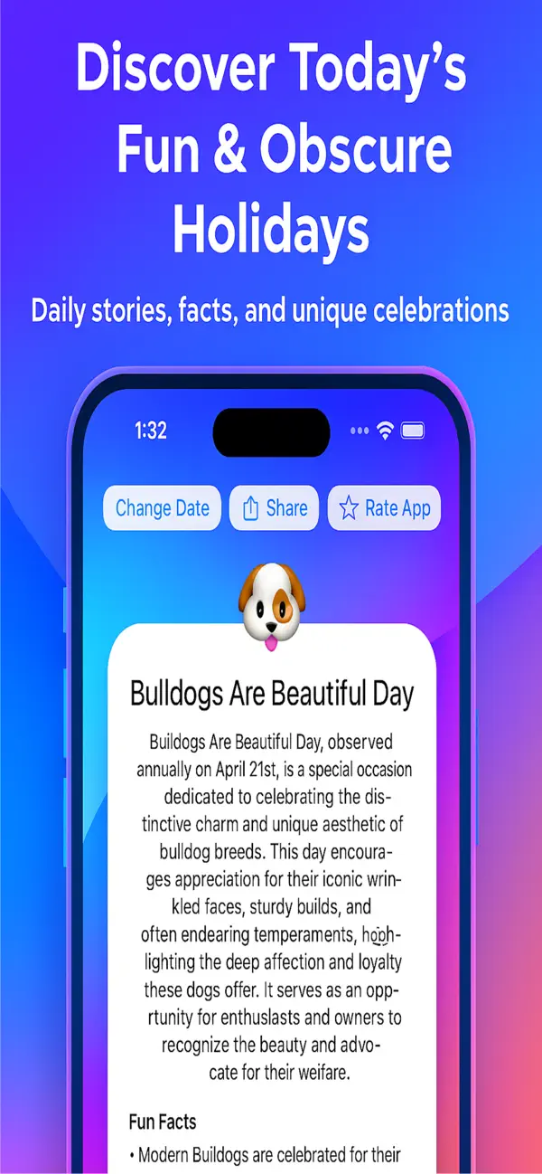 #1. Obscure Holiday Calendar (iOS) 由: Cody Graves