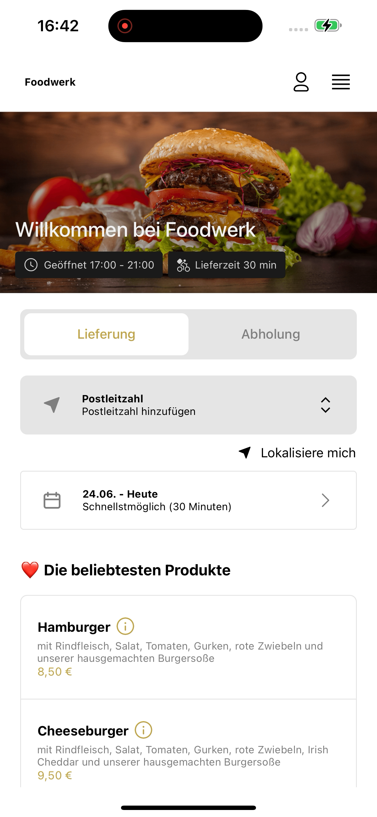 Foodwerk screenshot 5