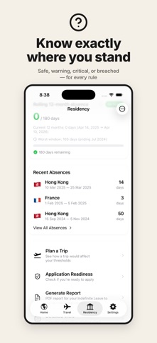 Borderline – UK ILR Tracker Screenshot 2 of 8