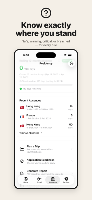Borderline – UK ILR Tracker Screenshot 2 of 8