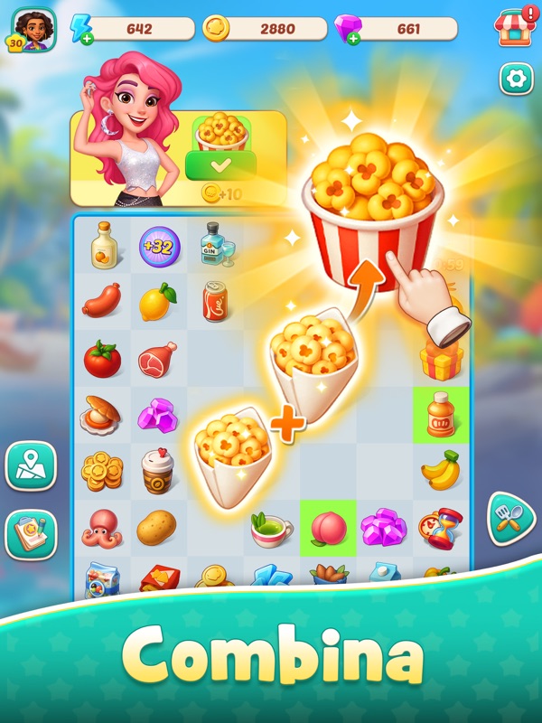 Foodstars: Combina y Cocina screenshot 11