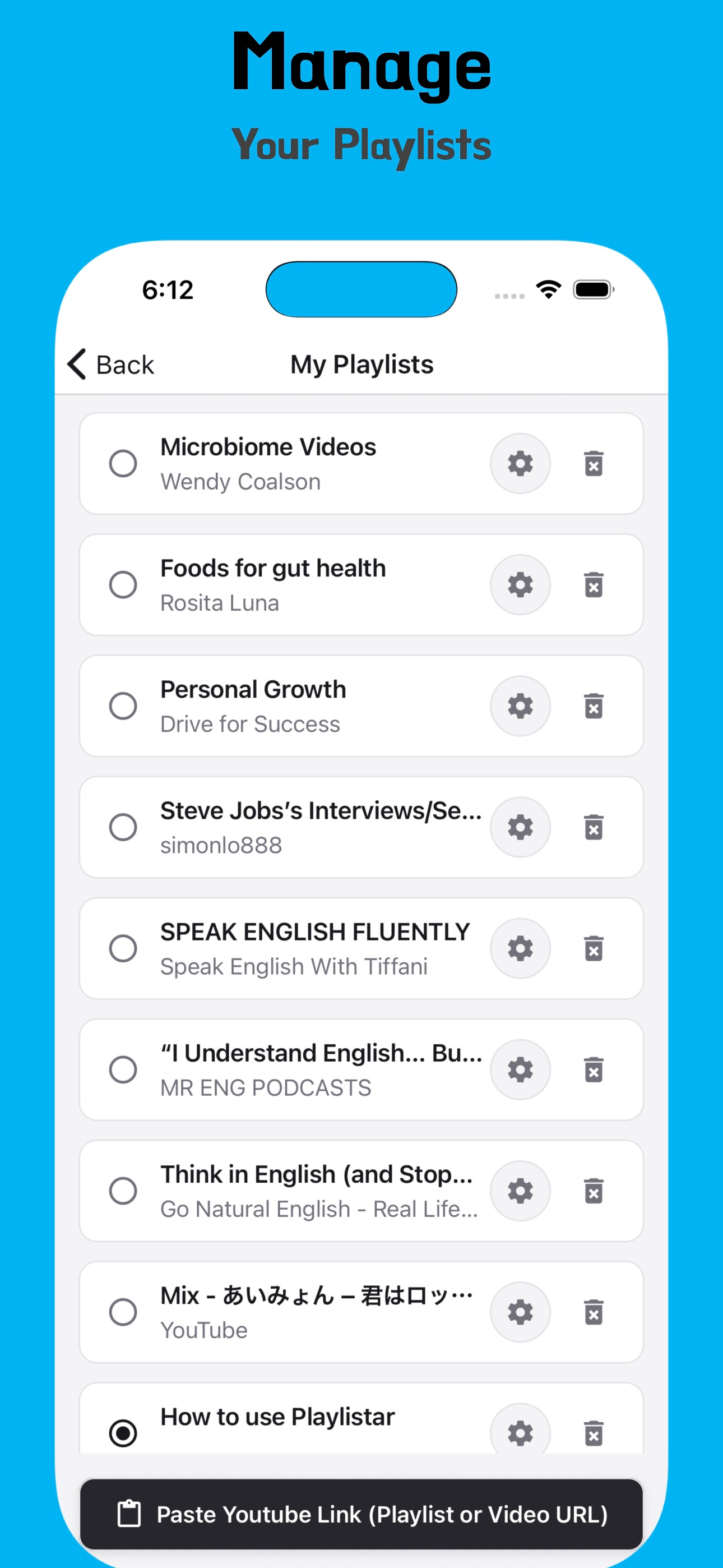 TubeToDo — Focused Video Lists