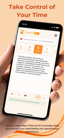 SenseIT: AI Video Summarizer Screenshot 2 of 6