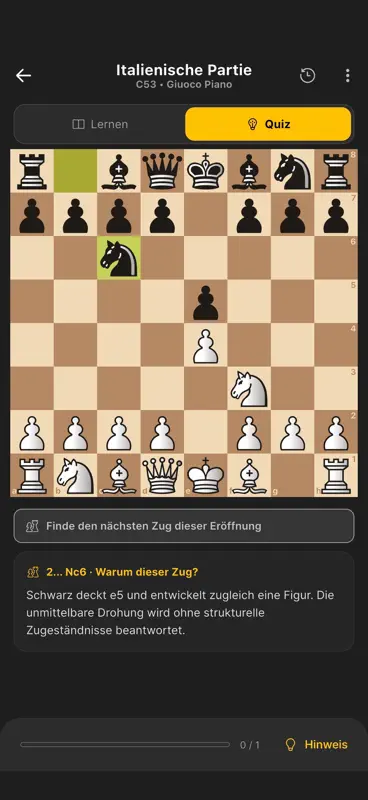 Lina Chess: Analyse & Training screenshot 7 of 10