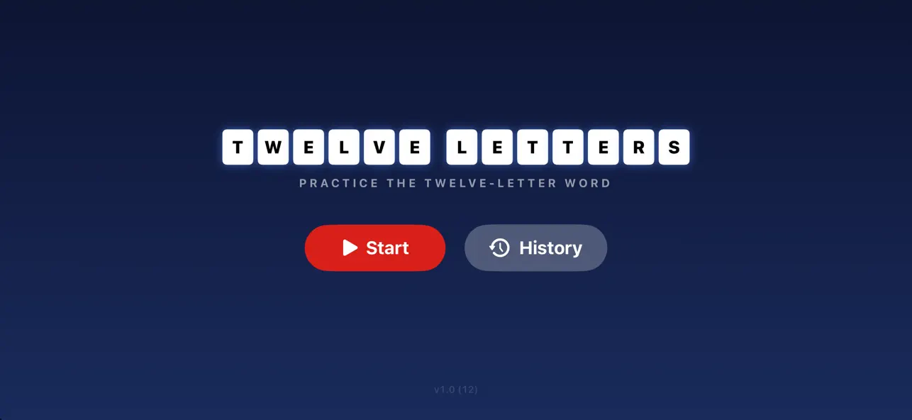 Screenshot #2 pour Twelve Letters: Word Puzzle
