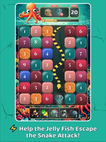 Tally Twist: Make 10 Puzzle iPad screenshot