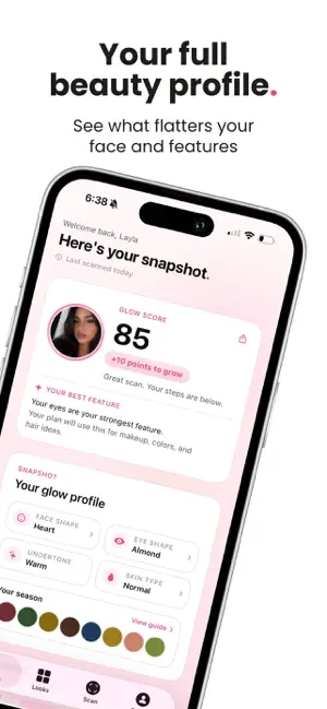 Glowprint: Glow Up Analysis screenshot 2