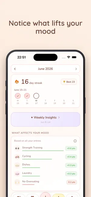 Morrow: Mood Journal screenshot 4