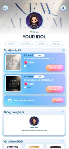 Fanation: Fandom Âm Nhạc Việt iPhone screenshot 4