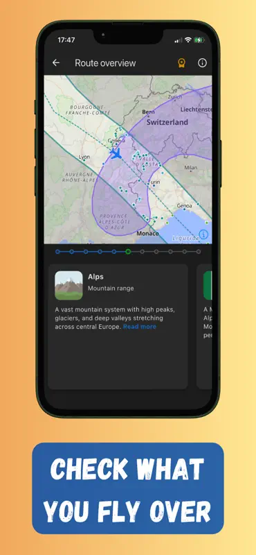 Flymap: Offline Flight Maps screenshot 5 of 6