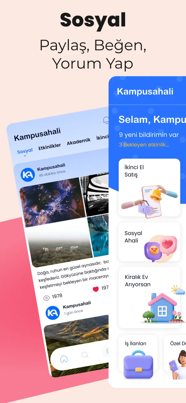 Screenshot #1 pour Kampüsahali: Öğrenci Meydanı