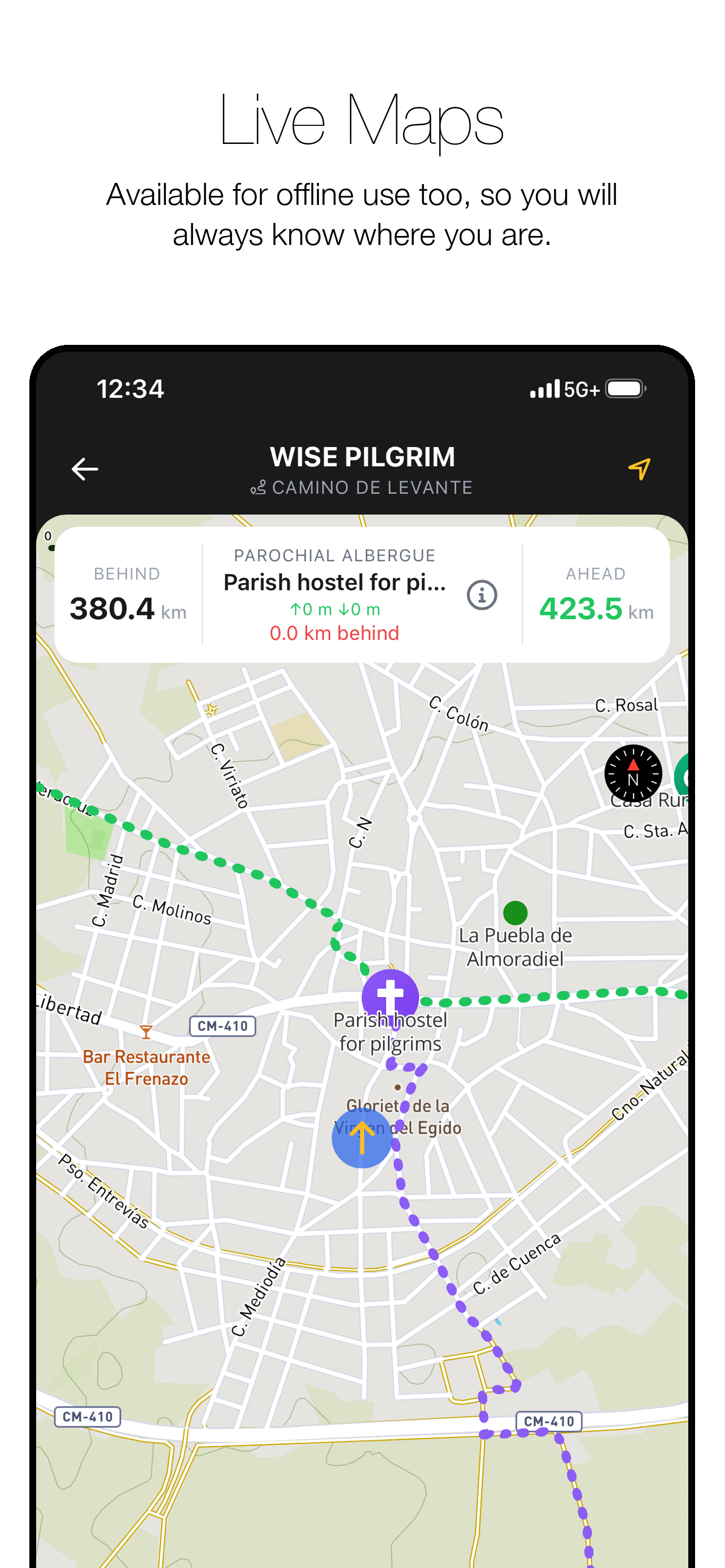 Wise Pilgrim Camino de Levante screenshot 5