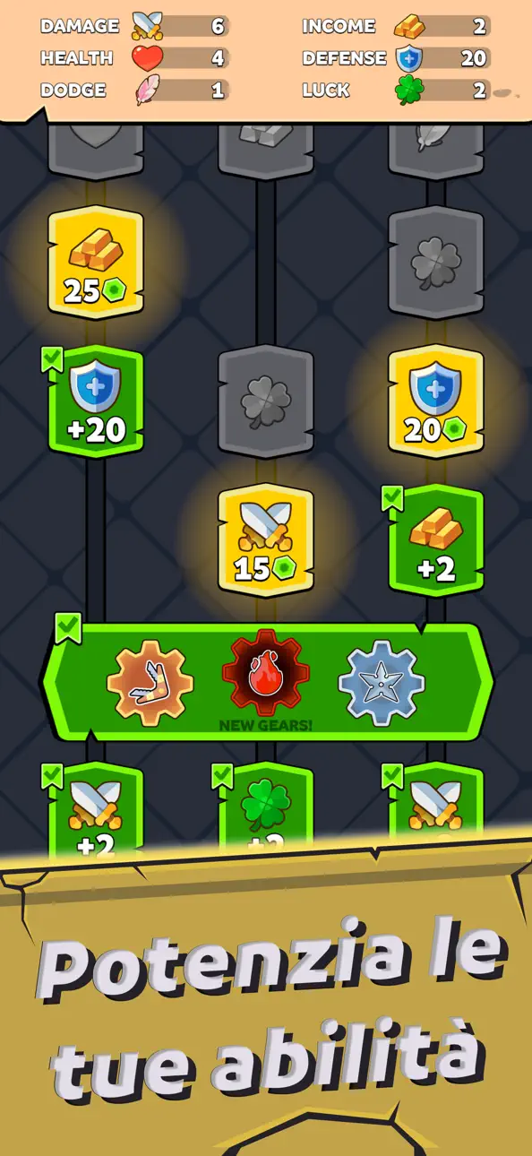 Gear Fight! iOS Mod IPA screenshot 3 - iOS game interface
