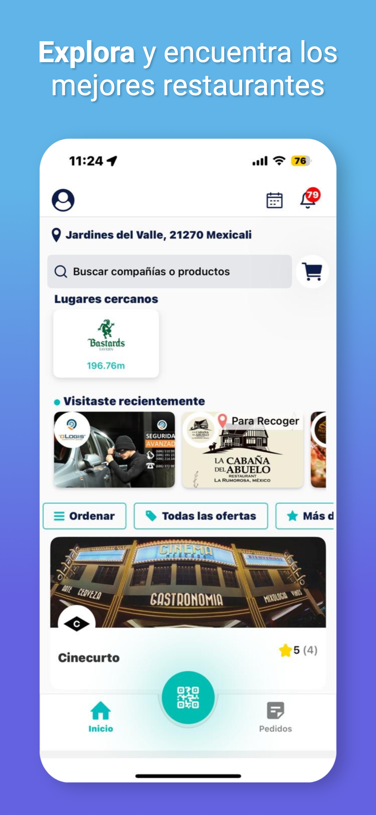 Ruf: Explora, pide y recoge