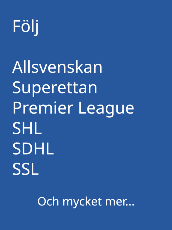 Sportfåne - Målservice iPad screenshot 6 - Sports app