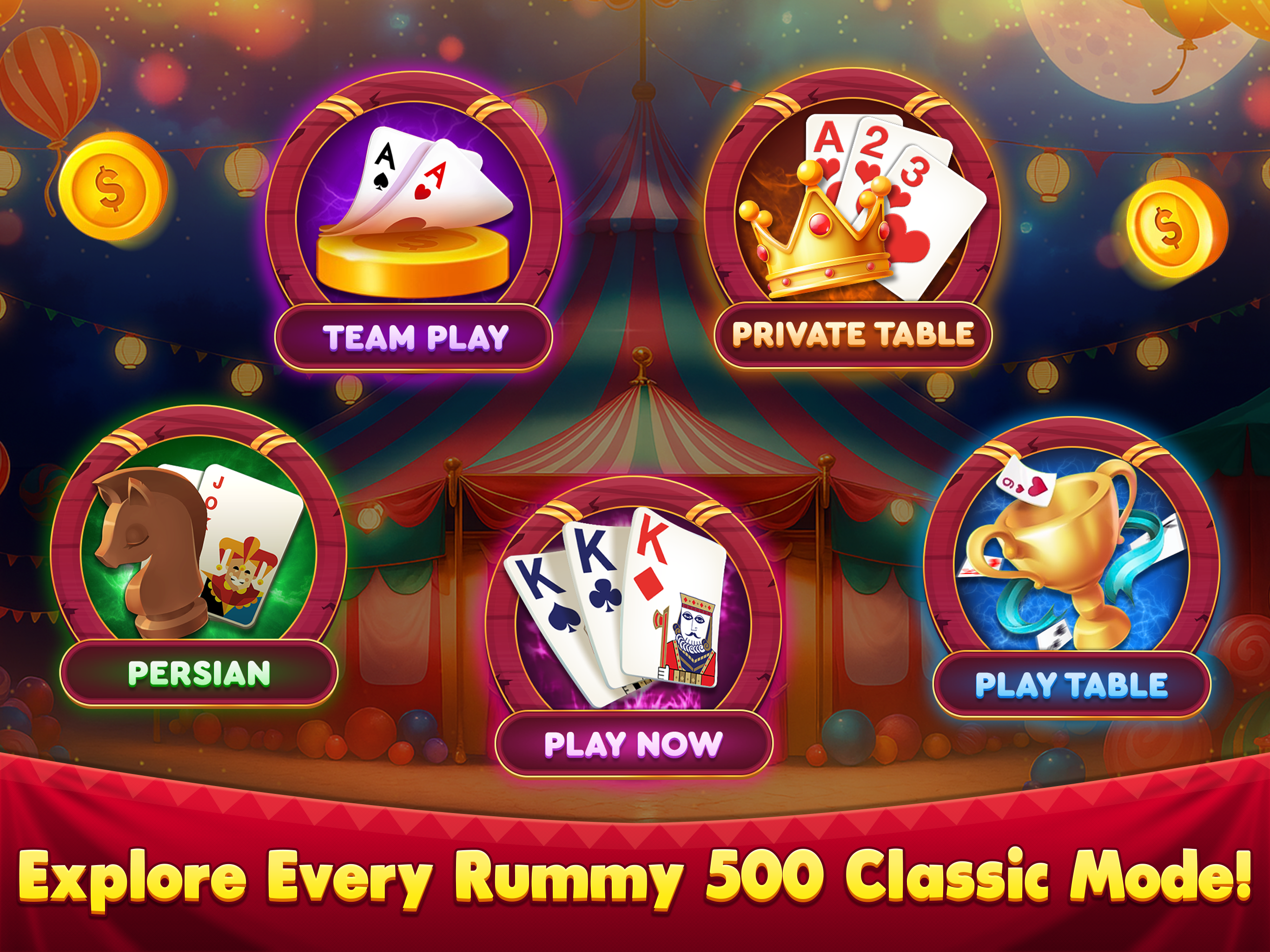 Rummy 500 Cards
