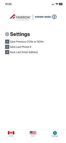 PARS-PAPS Tracker Screenshot 6 of 8