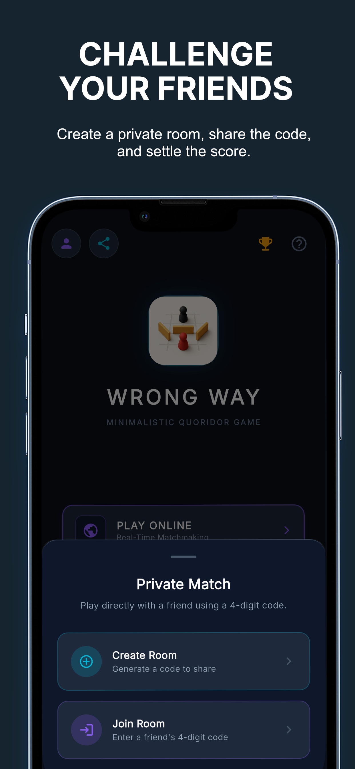 Wrong Way - Quoridor Game screenshot 4