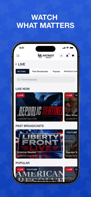 Patriot Social screenshot 4